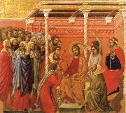 Duccio, Christ Crowned with Thorns